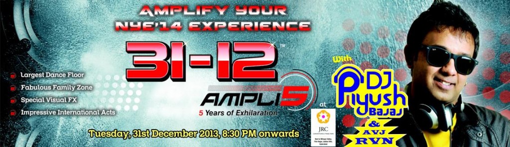 31-12 New Year Bash with DJ Piyush in Hyderabad on December 31, 2013