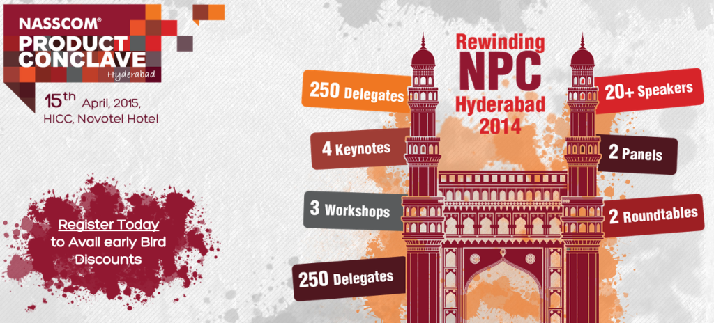 NASSCOM Product Conclave in Hyderabad on April 15, 2015