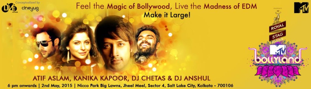 MTV Bollyland - Live Concert in Kolkata on May 2, 2015