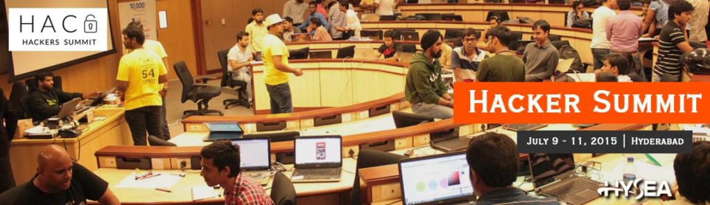 Hackers Summit in Hyderabad from July 9-11, 2015
