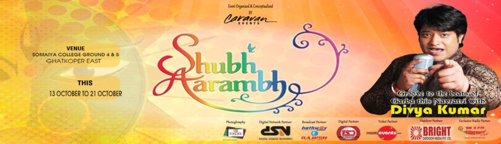Shubh Aarambh 2015 - Dandiya Event in Mumbai from October 13-21, 2015