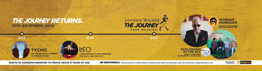 Johnnie Walker - Entertainment Show in Mumbai on December 12-13, 2015