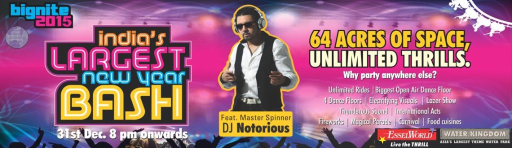 ESSELWORLD BIGNITE 2015 in Mumbai on December 31, 2015