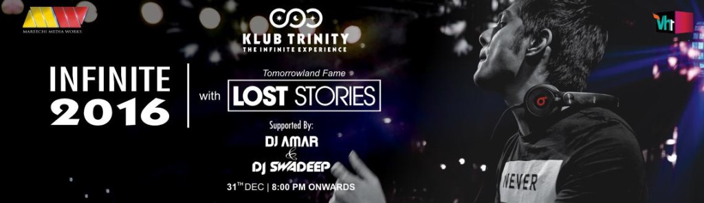 Infinite 2016 - NYE With Lost Stories in Hyderabad on December 31, 2015