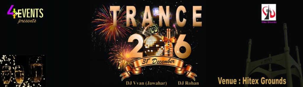 TRANCE NYE 2016 at Hitex Grounds in Hyderabad on December 31, 2015