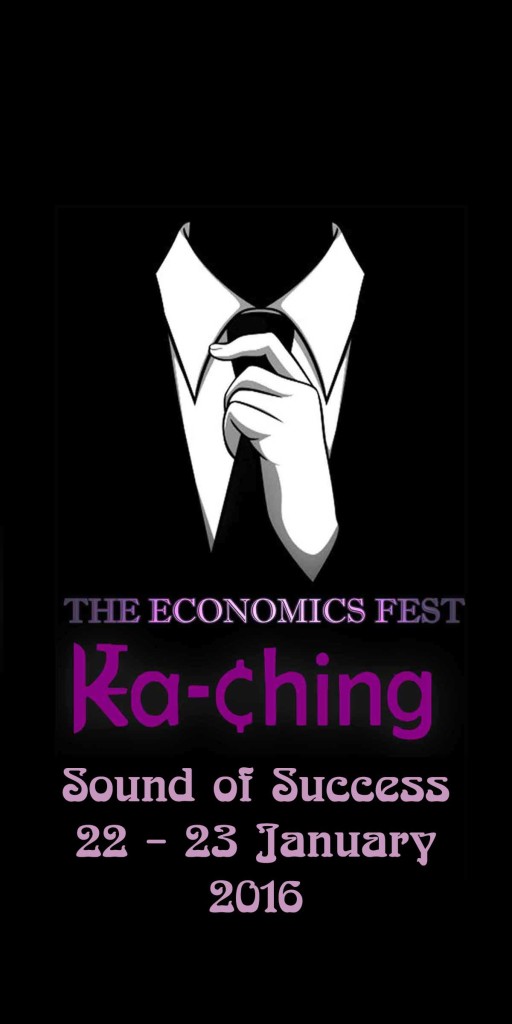 Ka-ching - Economics Festival in Mumbai from January 22-23, 2016
