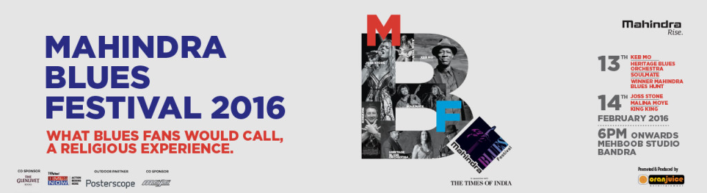 Mahindra Blues Festival in Mumbai from February 13-14, 2016