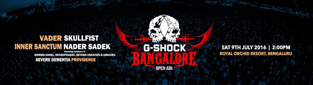 G-Shock Bangalore Open Air 2016 on July 9, 2016