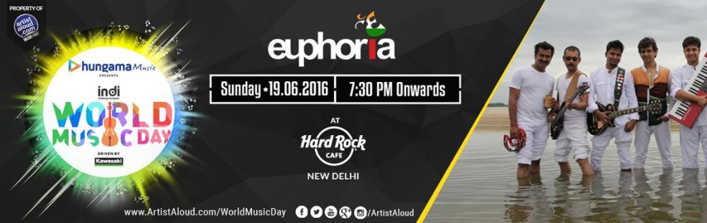World Music Day with Euphoria in New Delhi on June 19, 2016