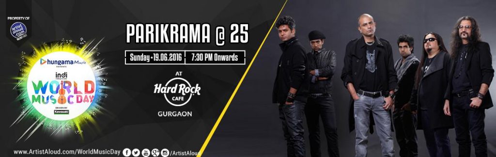 World Music Day with Parikrama in Gurgaon on June 19, 2016