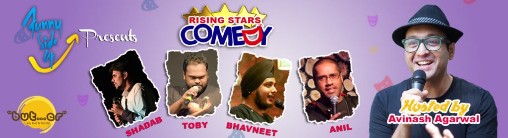 Rising Stars of Comedy in Hyderabad on July 3, 2016