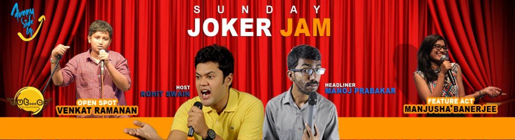 Sunday Joker Jam - An Evening of Stand-Up Comedy in Hyderabad on August 7, 2016