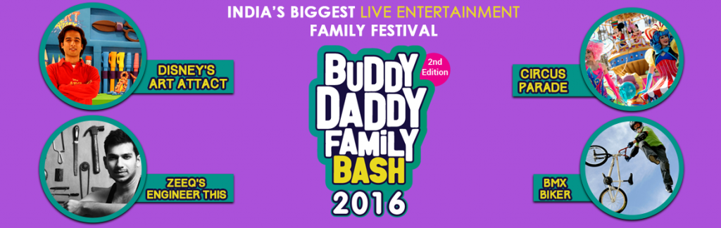 BuddyDaddy Family Bash in Haryana from November 11-13, 2016