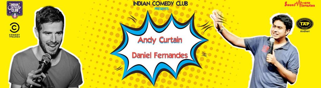 Indian Comedy Club Presents Andy Curtain and Anirban Dasgupta in Mumbai on November 6, 2016