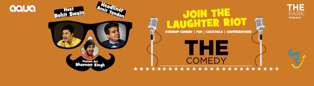 The Comedy with Amit Tandon in Hyderabad on November 10, 2016
