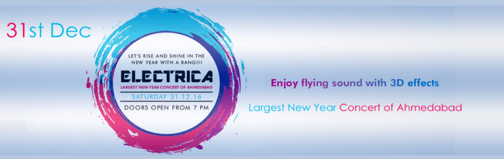 Electrica - New Year Eve in Gujarat on December 31, 2016