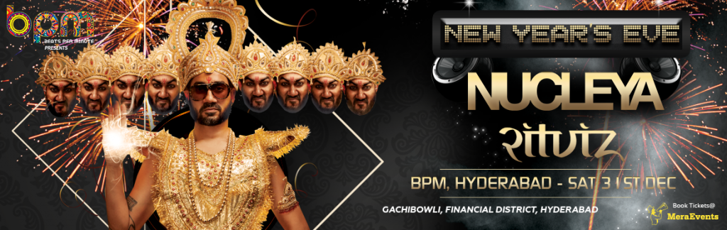 New Years Eve with Nucleya at BPM, Hyderabad on December 31, 2016