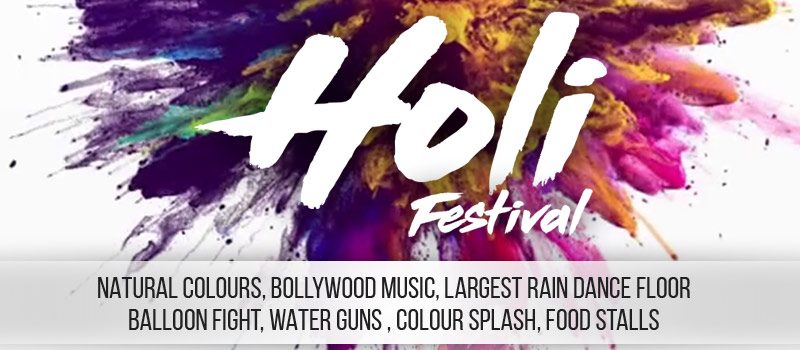 Holi Festival in Hyderabad on March 2, 2018