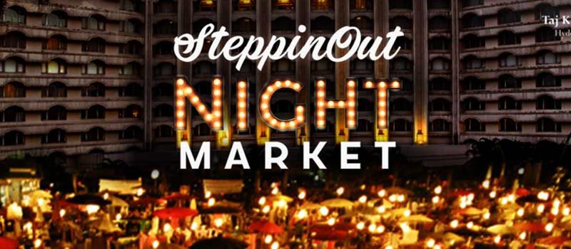 SteppinOut Night Market in Hyderabad on April 22, 2018