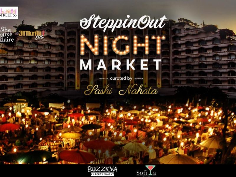 SteppinOut Night Market in Hyderabad on April 22, 2018