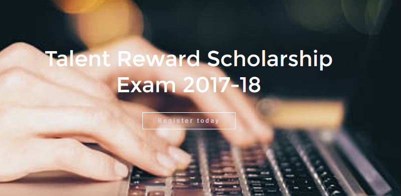 Talent Reward Scholarship Exam 2017-18