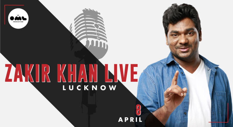 Zakir Khan Live in Lucknow on April 8, 2018