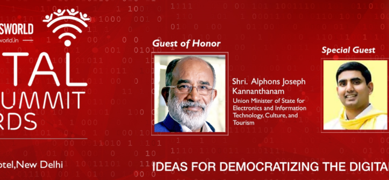 4th Digital India Summit & Awards on May 18, 2018