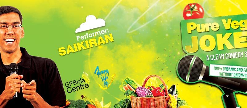 Pure Veg Jokes – A Clean Comedy Show in Hyderabad