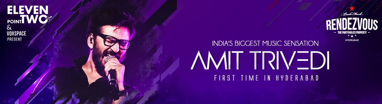 Amit Trivedi Live in Hyderabad on August 25, 2018
