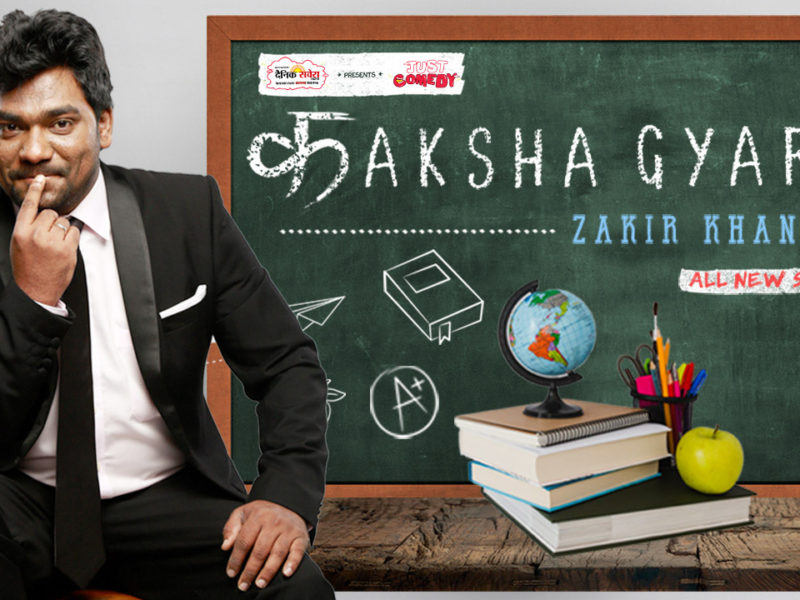 Zakir Khan Live in Hyderabad on August 25, 2018