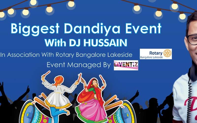 The Biggest Dandiya Night With DJ Hussain in Bengaluru