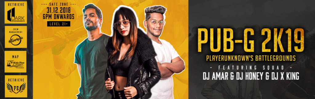 PUBG 2K19 at D Lake View Resort in Hyderabad PUBG 2K19 at D Lake View Resort in Hyderabad