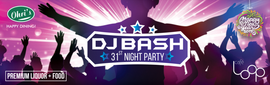 New Year Eve DJ bash at Ohris Cafe loop, Hyderabad