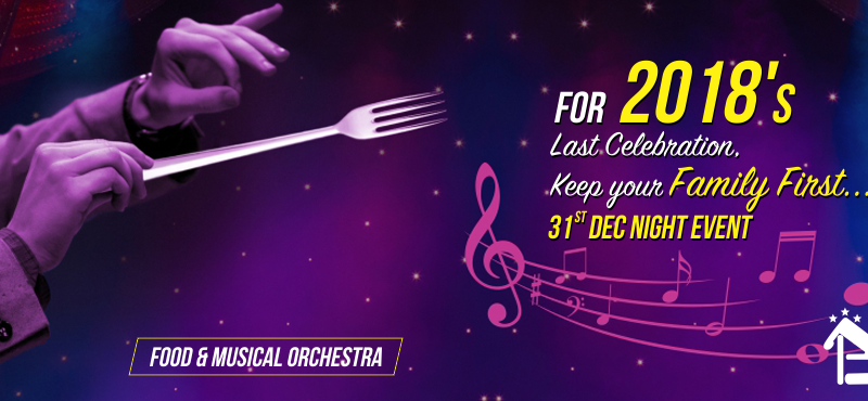 New year Eve party at Ohris Baseera Garden, Hyderabad