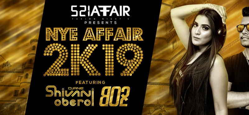 NYE AFFAIR 2K19 at Amrutha Castle in Hyderabad