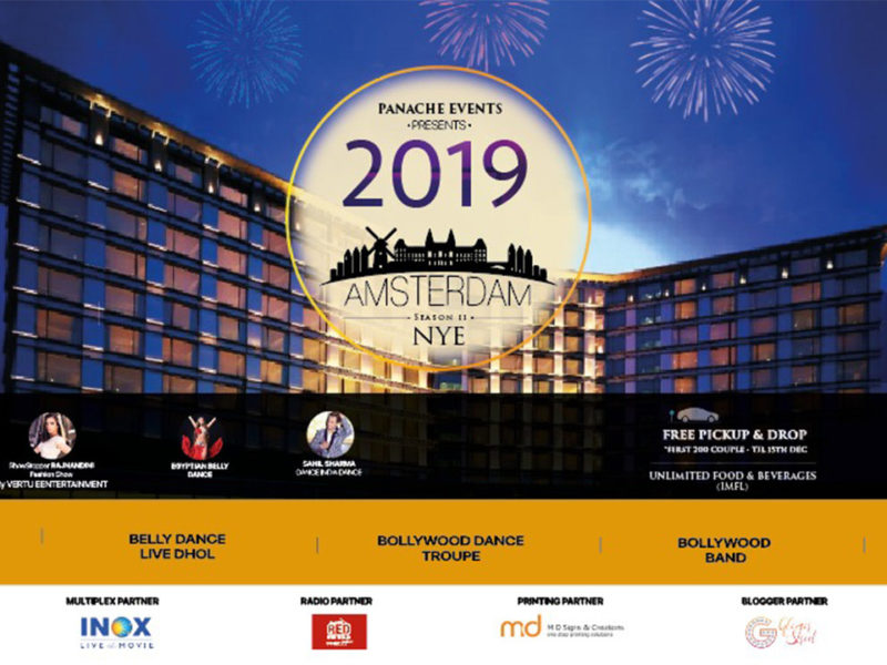 Amsterdam NYE 2019 at Vivanta by Taj, Bengaluru