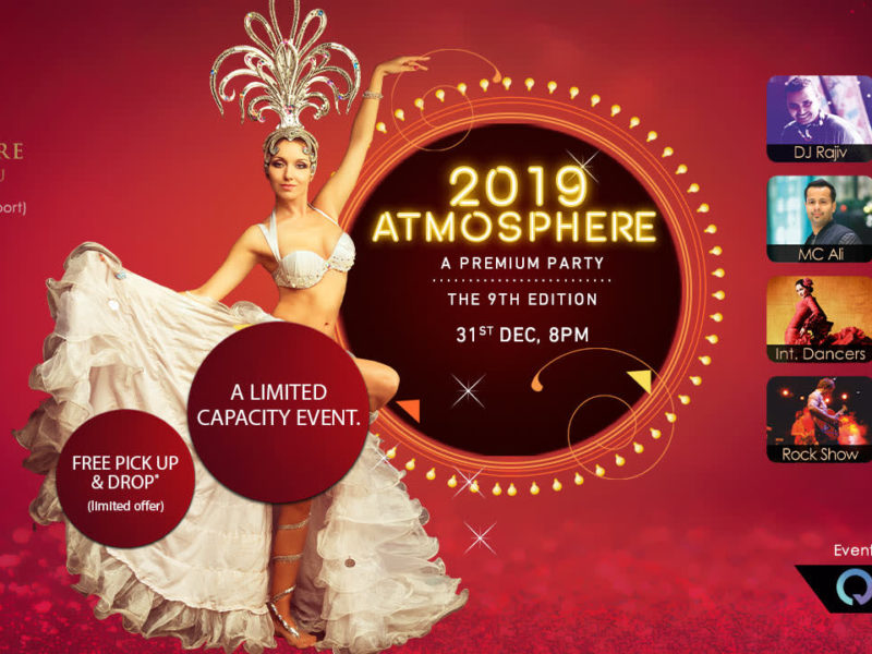 Atmosphere 2019 – New Year Eve at Taj Bangalore