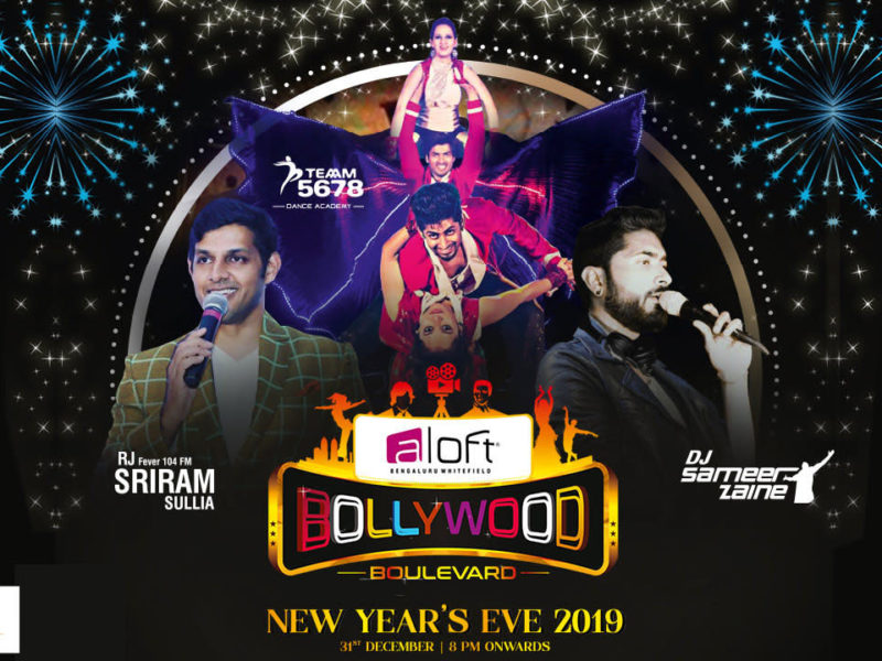 Bollywood Boulevard 18-19 NYE in Bengaluru