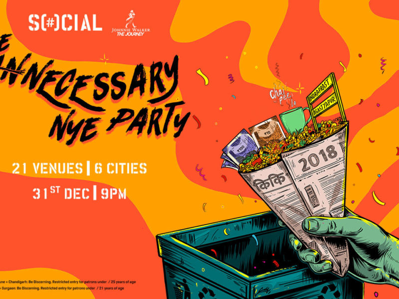 New Year Eve 2019 Party at Hauz Khas Social