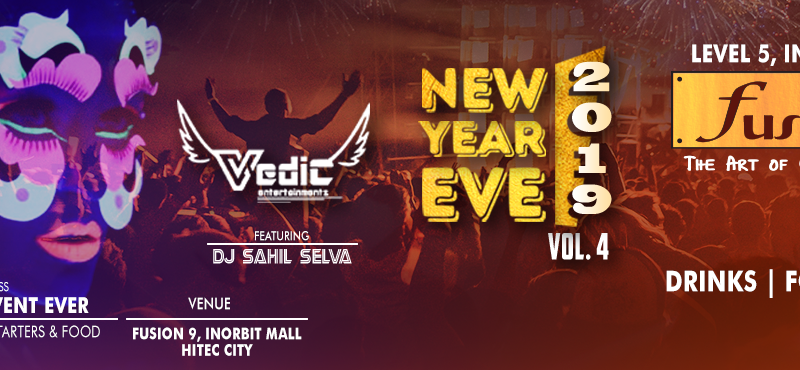 New Year Eve Vol 4.0 at Fusion 9, Hyderabad