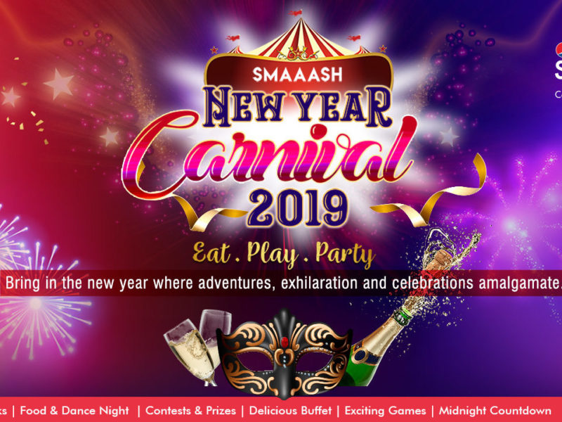 SMAAASH New Year Bash 2019 – Phoenix Marketcity, Bengaluru