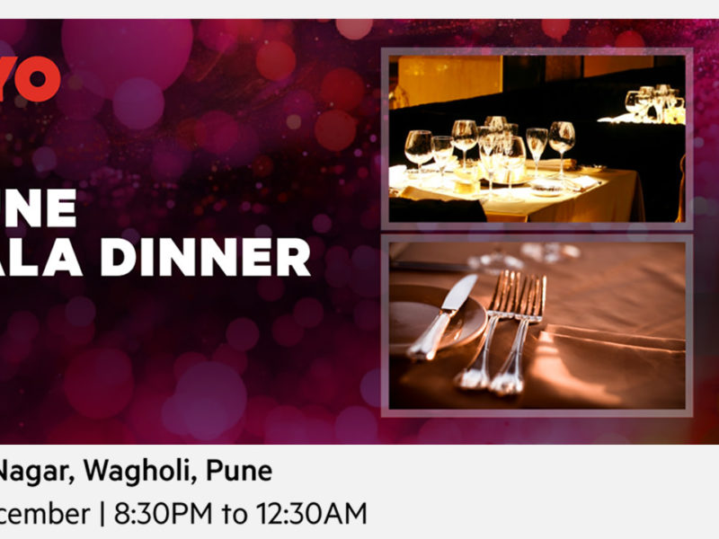 OYO GALA Dinner| Give a big Cheer, for the New Year! ? Pune