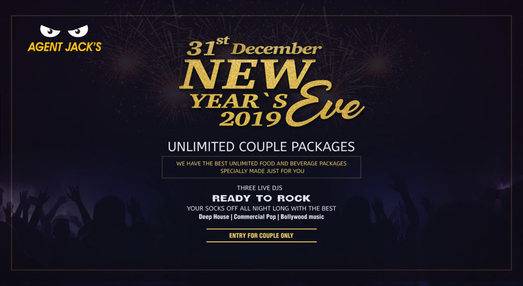 Agent Jack’s NYE Bash 2019 | Koregaon Park