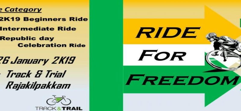 Ride for Freedom in Chennai