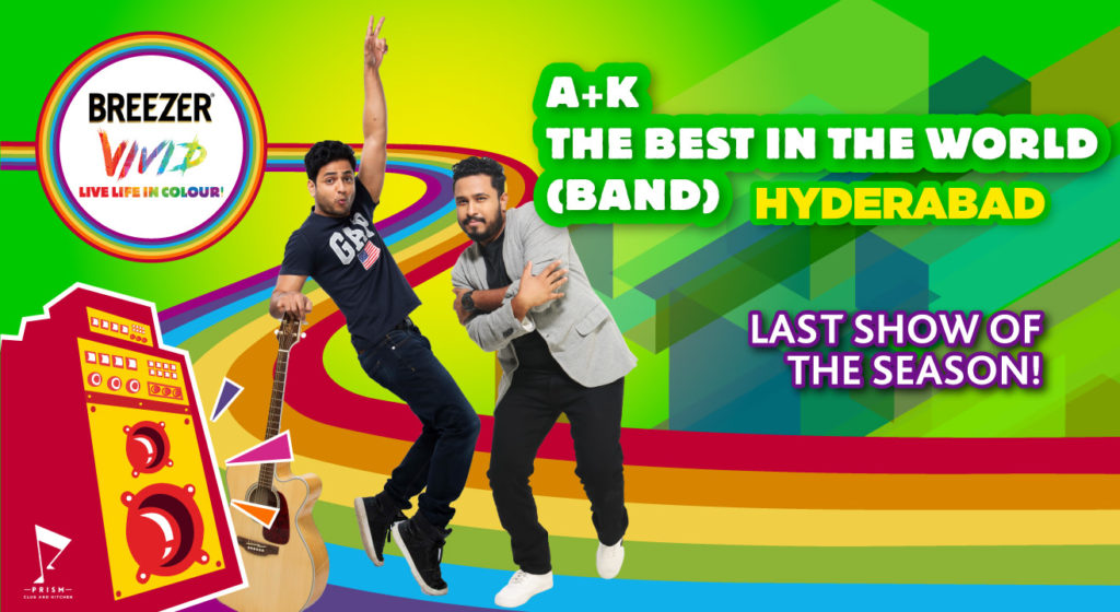 Breezer Vivid A+ K Tour – The Best In The World (Band) – Hyderabad