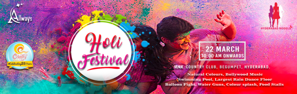 Holi Festival at Country Club