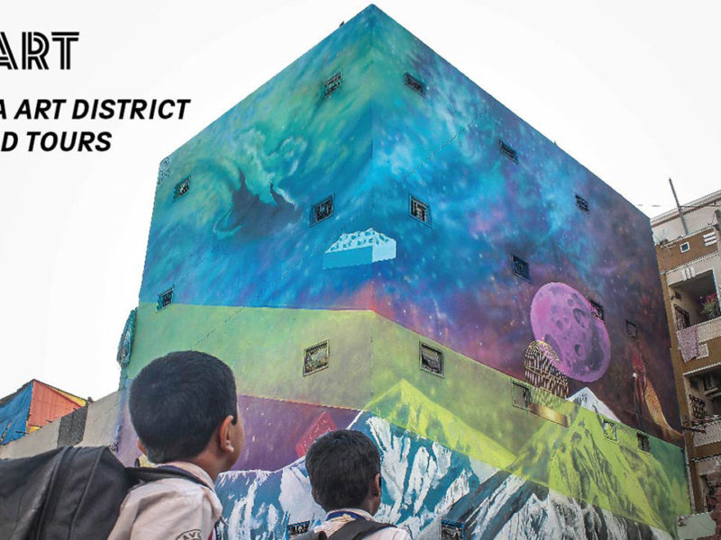 Maqtha Art District Curated Tour, Hyderabad