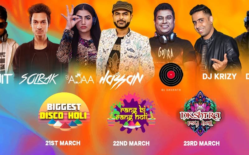 Biggest Disco Holi @ VR Bengaluru – Skydeck