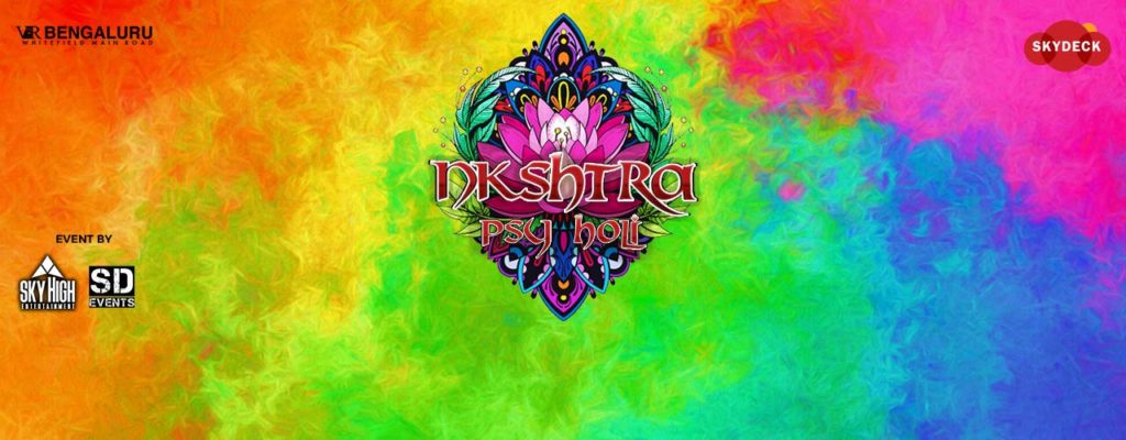 Biggest PSY Holi at VR Bengaluru Skydeck