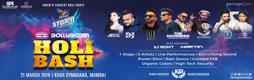 Bollyboom Holi Bash 2019
